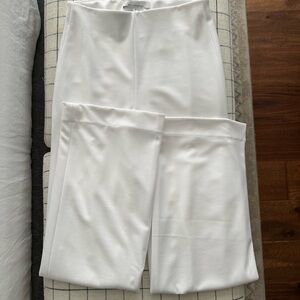 White House Black Market White Cropped Pants
